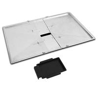Nordic Bbq Store Bac à graisse réglable (61-68,6 cm) pour barbecues à 3/4/5 brûleurs de Biltema, Lucifer, Napolean, Landmann et autres marques européennes, bac d'égouttement universel de rechange pour