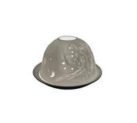 Nordic Light Abat-Jour en Porcelaine Blanc Taille Unique