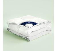 Nordic Paradise - Couette en Duvet Deluxe - 140x200 cm - Été - légère - 90% Duvet de Canard Blanc Français - Enveloppe Coton Anti-Acariens