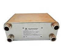 Nordic Tec Ba-32-80 Échangeur de chaleur pour plaque en acier inoxydable 80 plaques 450 kW 1"