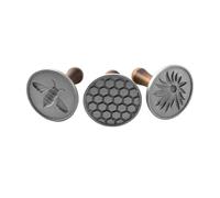 Nordic Ware 01233 Tampons à biscuits métalliques Abeille Taille unique