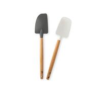 Nordic Ware Nordic Ware maryse en bois de hêtre lot de 2 Noir. blanc
