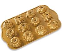 Nordic Ware Backform Charms Gold Napfkuchenform NW-85677