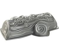 Nordic Ware Buche De Noel Silver 35 x 21 cm / 2.1 litres