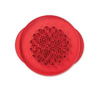 Nordic Ware Emporte-pièce Treillis et cœurs Rouge