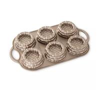 Nordic Ware Moule 3D en aluminium de haute qualité pour petites créations de pâtisserie.