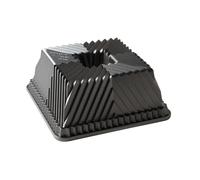 Nordic Ware Moule à gâteau Bundt BAVARIA CUBE carré Graphite