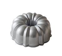 Nordic Ware - Moule à gâteau, moule à pâtisserie - Moule à gâteau Bundt Original Silver - Revêtement antiadhésif - Fonte d'aluminium