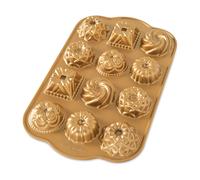 Nordic Ware Moule à Bundt Charms 0,28 L Or