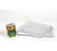 Nordic Ware Naturals Grande feuille avec couvercle et livret de recettes