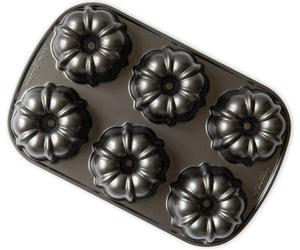 Nordic Ware Original Mini moule à kouglof pour 6 gâteaux