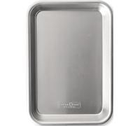 Nordic Ware - Plat à Four Naturals 18 x 25,5 cm - Aluminium Durable - Polyvalent - Argent