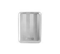 Nordic Ware Feuille de cuisson en aluminium Prism, circulation d'air améliorée, Argenté