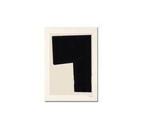 Nordique abstrait géométrique Figures Boho Beige toile peinture impressions et affiches ligne femme mur Art photos chambre décor(Z621 D,20x30 cm No Frame)