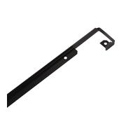 NORDLINGER PRO Profil de Jonction d'Angle pour Plan de Travail, Aluminium, 67 cm, Noir, 38 mm d'Épaisseur