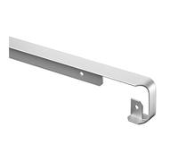 NORDLINGER PRO Profil Jonction Angle Plan de Travail Aluminium, 670 mm x 38 mm, Rayon 9/11 mm, Gris Alu