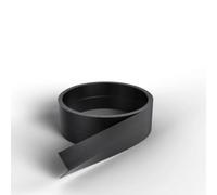 NORDLINGER PRO Smart Profil en L adhésif - 840019 - PVC - 1,5 x 1,5 cm x 2,6 m- Noir - Rénovation