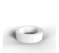 Nordlinger Pro Smart Profile Champlat Adhésif PVC Flexible - Blanc -Profil Plat 3 cm x 10 m - Finitions Intérieures Faciles et Esthétiques