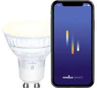 Nordlux 2070031000 Ampoule à incandescence CEE F (A - G) GU10 forme de globe commandé par appli mobile, à intensité variable