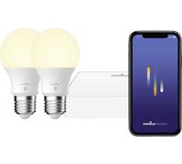 Nordlux 2070062701 Ampoule à incandescence CEE E (A - G) E27 7 W de blanc chaud à blanc froid (Ø x H) 60 mm x 109 mm à intensité variable, commandé par appli