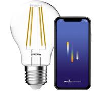 Nordlux 2070082700 Ampoule à incandescence CEE E (A - G) E27 forme de poire de blanc chaud à blanc froid commandé par appli mobile, à intensité variable 1 pc(s)