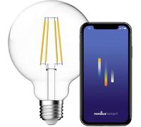 Nordlux 2070102700 Ampoule à incandescence CEE D (A - G) E27 forme de globe commandé par appli mobile, à intensité variable 1 pc(s)