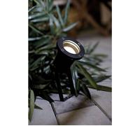 Nordlux 20789903 Spotlight Projecteur de jardin LED, Ampoule halogène GU10 35 W noir
