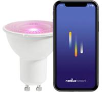 Nordlux 2170081000 LED CEE F (A - G) GU10 multicolore commandé par appli mobile, à intensité variable 1 pc(s)