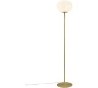 Lampadaire ALTON Métal-Verre Blanc et laiton E27 - Nordlux 2010514001