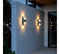 Nordlux Applique murale extérieure Aludra 2x15 W Anthracite 2418121250
