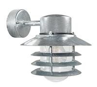Nordlux Applique descendante extérieur adapté aux zones côtières, Vejers en acier galvanisé galva, IP54