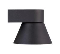 Nordlux Applique descendante extérieur vers le bas, Kyklop cone en aluminium noir, IP54