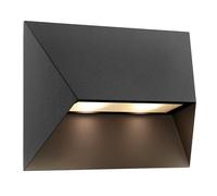 Nordlux Applique murale Pontio 27 Noir en aluminium GU10 IP54 (2218191003)