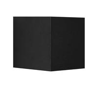Nordlux Applique murale extérieur LED Milda carré, IP44, Bidirectionnelle, en Aluminium Noir, 3000K blanc chaud, 290lm