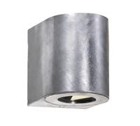 Nordlux Applique murale LED Canto Applique extérieure, 2 x LED 3 W, 2700 K, 260lm, IP44, galvanis efficacité énergétique : A