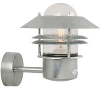Nordlux Applique murale BLOKHUS SENSOR Acier galvanisé et verre, capteur E27 25031031