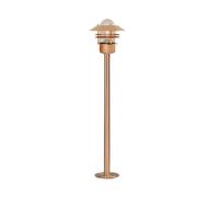BLOKHUS potelet Cuivre-Verre E27 - Nordlux 25078030