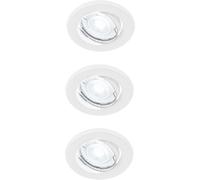 Nordlux Canis spot encastré 3x4.7 W blanc 49390101