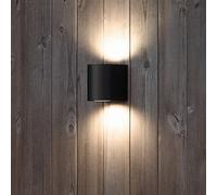 Nordlux Applique murale CANTO – Aluminium Seaside noir – Module LED inclus 49701203