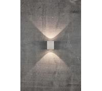 Nordlux Canto Kubi applique murale extérieure 2x6 W blanc 49711001