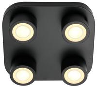 Nordlux Clyde plafonnier 4x3.5 W noir 2412256003