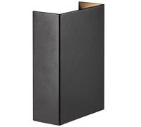 Nordlux Fold applique murale extérieure 2x3.75 W noir 2019041003