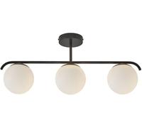 Nordlux Grant plafonnier 3x25 W blanc-noir 2010583003