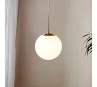 GRANT 25 suspension Verre et metal Laiton E27 - Nordlux 2010563035
