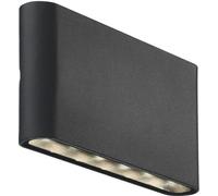 KINVER 26, Applique murale, Noir, IP54, LED module - NORDLUX 2118181003