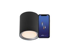 LANDON SMART Plafonnier Noir Led 2700-6500K - NORDLUX 2110850103
