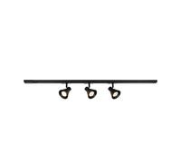 nordlux Link Système de rail 230 V, set complet avec 3 projecteurs Eik GU10, 2510399903,