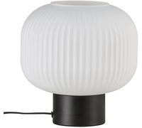 Nordlux Milford Lampe de table en verre IP20 E27 - Noir