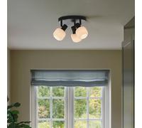 Plafonnier - MILFORD - Verre - Noir - E14 NORDLUX 2412606003