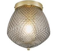 Nordlux Orbiform plafonnier 1x40 W laiton-fumé 2010656047